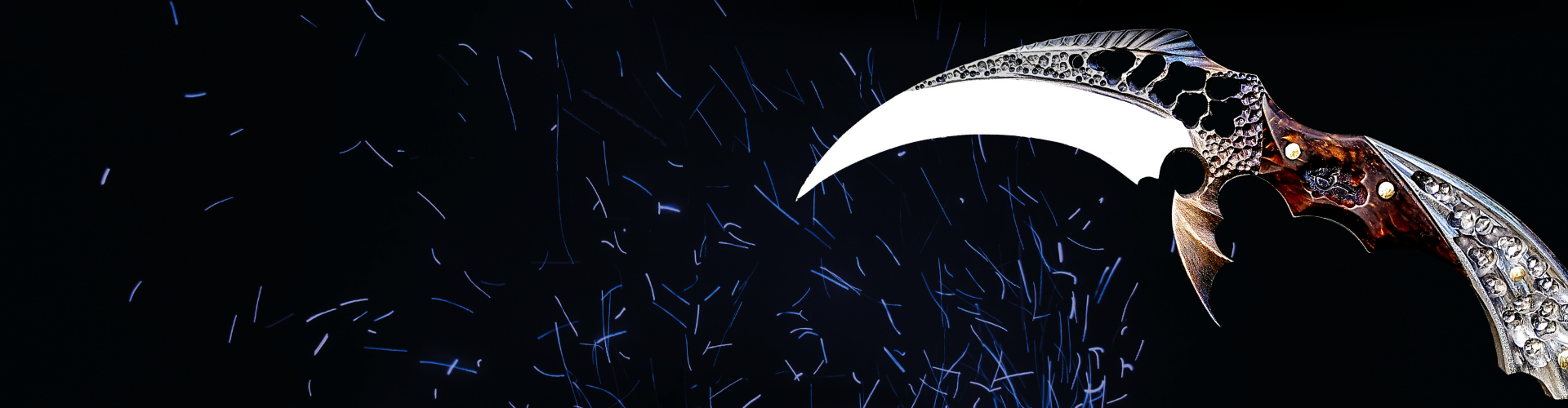 karambit d'art inspiration draconique Majesty II
