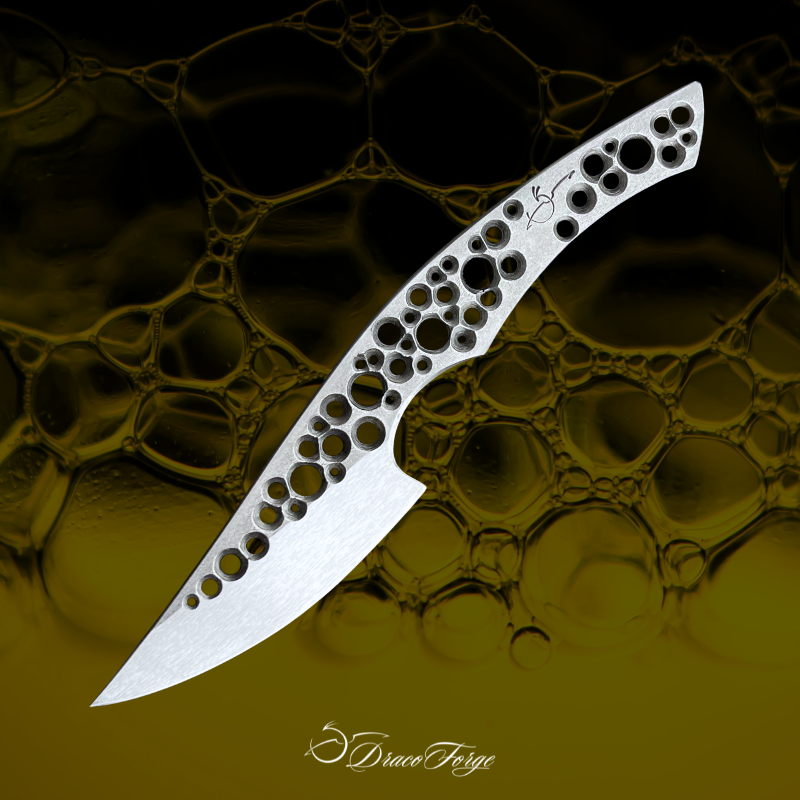 Kiridashi ajourages circulaires cutter artisanal inox Dracoforge Kiridashi ajourages circulaires cutter artisanal inox Dracoforge